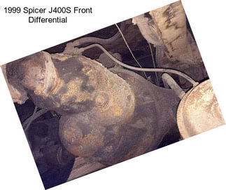 1999 Spicer J400S Front Differential