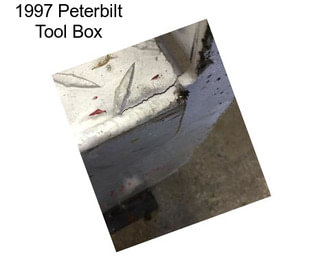 1997 Peterbilt Tool Box