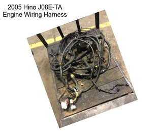 2005 Hino J08E-TA Engine Wiring Harness