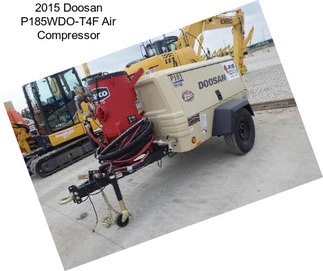 2015 Doosan P185WDO-T4F Air Compressor