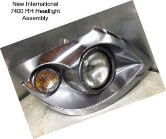 New International 7400 RH Headlight Assembly