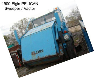 1900 Elgin PELICAN Sweeper / Vactor