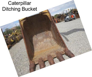 Caterpillar Ditching Bucket