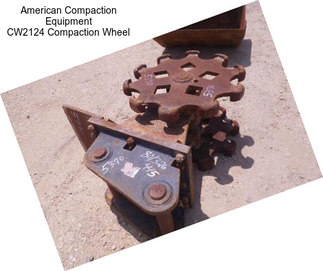 American Compaction Equipment CW2124 Compaction Wheel