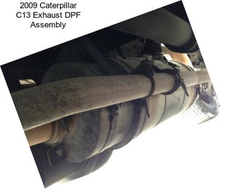 2009 Caterpillar C13 Exhaust DPF Assembly