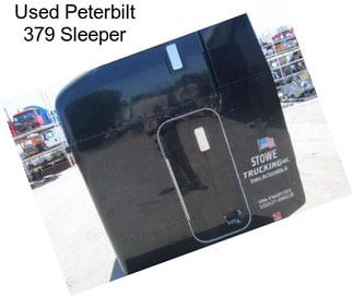 Used Peterbilt 379 Sleeper