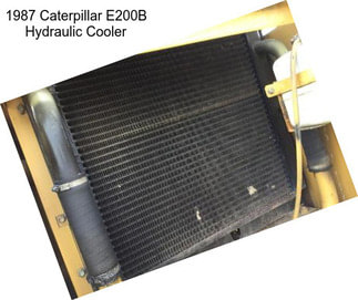 1987 Caterpillar E200B Hydraulic Cooler