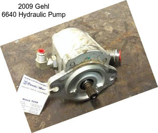 2009 Gehl 6640 Hydraulic Pump