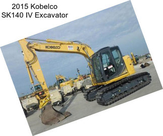 2015 Kobelco SK140 IV Excavator