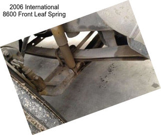 2006 International 8600 Front Leaf Spring