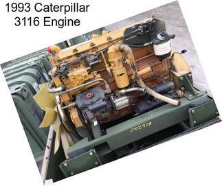 1993 Caterpillar 3116 Engine