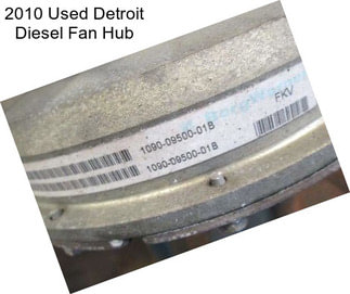 2010 Used Detroit Diesel Fan Hub