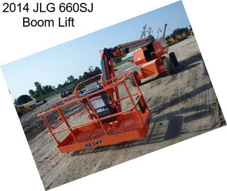 2014 JLG 660SJ Boom Lift