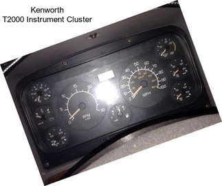 Kenworth T2000 Instrument Cluster