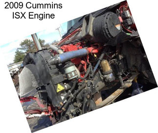 2009 Cummins ISX Engine