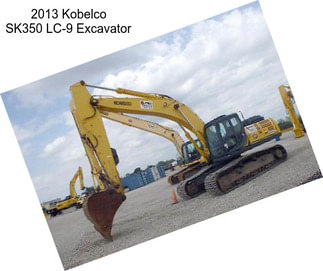 2013 Kobelco SK350 LC-9 Excavator