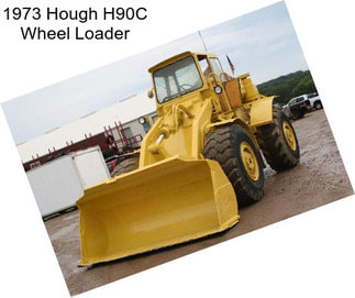 1973 Hough H90C Wheel Loader