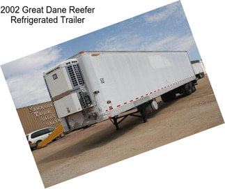 2002 Great Dane Reefer Refrigerated Trailer