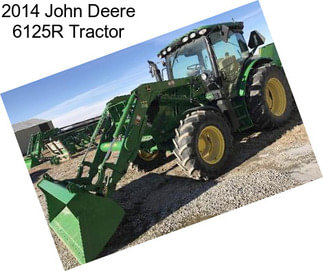 2014 John Deere 6125R Tractor