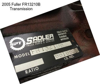 2005 Fuller FR13210B Transmission