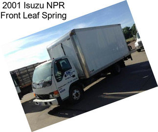 2001 Isuzu NPR Front Leaf Spring