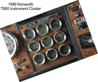 1999 Kenworth T800 Instrument Cluster