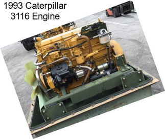 1993 Caterpillar 3116 Engine