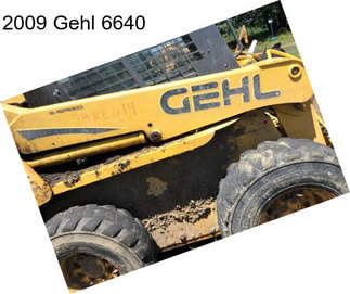 2009 Gehl 6640