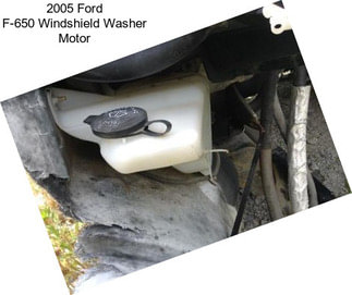 2005 Ford F-650 Windshield Washer Motor
