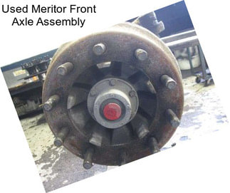 Used Meritor Front Axle Assembly