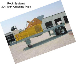 Rock Systems 304-4034 Crushing Plant
