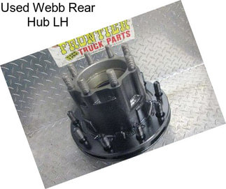 Used Webb Rear Hub LH