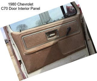 1980 Chevrolet C70 Door Interior Panel