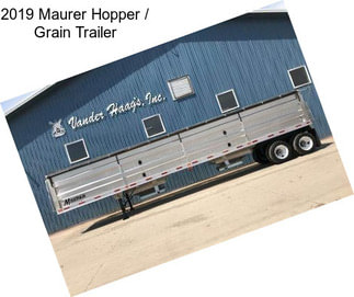 2019 Maurer Hopper / Grain Trailer