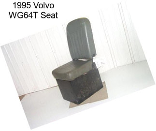 1995 Volvo WG64T Seat