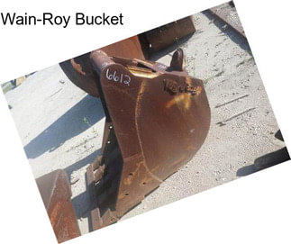 Wain-Roy Bucket