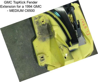 GMC TopKick Fender Extension for a 1994 GMC - MEDIUM C6500