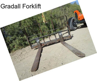 Gradall Forklift