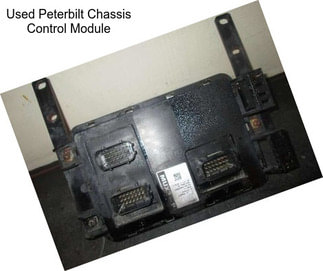 Used Peterbilt Chassis Control Module