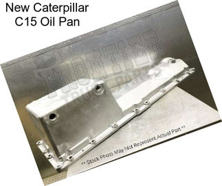 New Caterpillar C15 Oil Pan