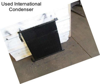 Used International Condenser