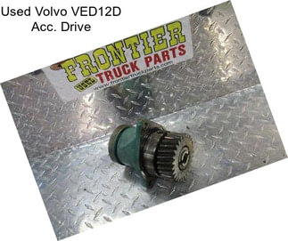 Used Volvo VED12D Acc. Drive