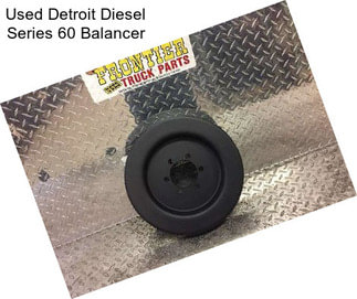 Used Detroit Diesel Series 60 Balancer