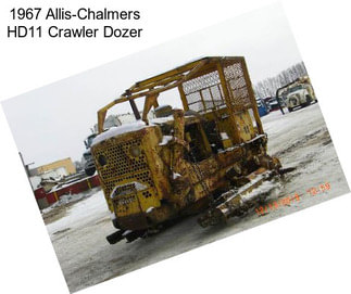 1967 Allis-Chalmers HD11 Crawler Dozer