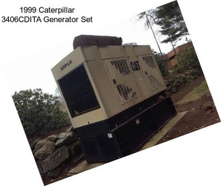 1999 Caterpillar 3406CDITA Generator Set