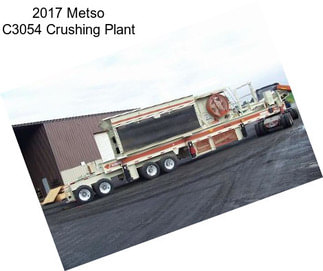 2017 Metso C3054 Crushing Plant