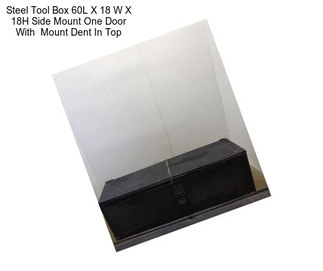 Steel Tool Box 60\