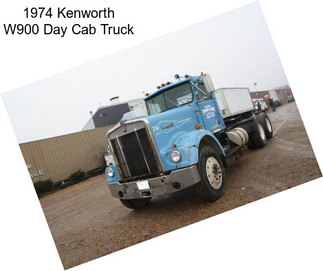 1974 Kenworth W900 Day Cab Truck