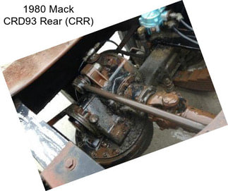 1980 Mack CRD93 Rear (CRR)