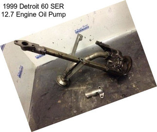 1999 Detroit 60 SER 12.7 Engine Oil Pump